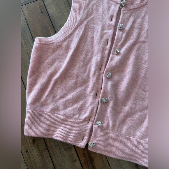 Anthropologie Maeve Button Down Cashmere Sweater - Picture 7 of 10